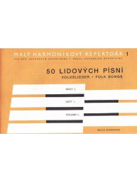 50 lidových písní 1 (noty, akordeon sólo)