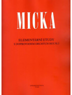 Josef Micka: Elementární etudy I. (s doprovodem druhých houslí)