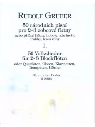 Rudolf Gruber: 50 národních písní 1