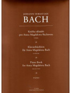 Johann Sebastian Bach: Knížka skladeb pro Annu Magdalenu Bachovou (noty, klavír sólo)