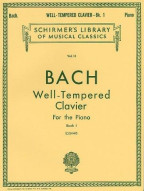 J.S Bach: Well-Tempered Clavier For The Piano Book I (noty na sólo klavír)