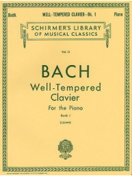 J.S Bach: Well-Tempered Clavier For The Piano Book I (noty na sólo klavír)