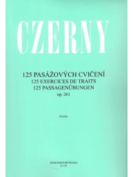 Carl Czerny: 125 pasážových cvičení op. 261