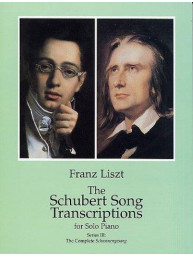 Franz Liszt: The Schubert Song Transcriptions For Solo Piano III (noty na sólo klavír)