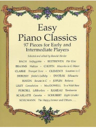 Easy Piano Classics: 97 Pieces For Early And Intermediate Players (noty na sólo klavír)