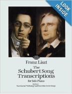 Franz Liszt: Schubert Song Transcriptions For Solo Piano Series I (noty na sólo klavír)