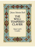 J.S. Bach: The Well-Tempered Clavier (noty na sólo klavír)