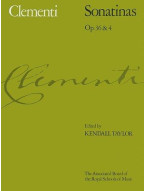Muzio Clementi: Sonatinas For Piano (noty na sólo klavír)
