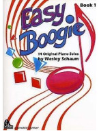 Wesley Schaum: Easy Boogie Book 1 (German/English Edition) (noty na sólo klavír)