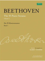 Ludwig Van Beethoven: The 35 Piano Sonatas Volume 1 (noty na sólo klavír) (+audio)
