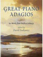 Great Piano Adagios - 60 Works From Bach To Debussy (noty na sólo klavír)