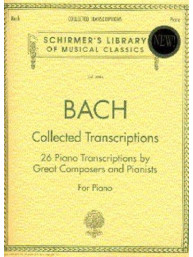 J.S. Bach: Collected Transcriptions (noty na sólo klavír)