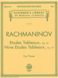 Sergei Rachmaninov: Etudes Tableaux Op.33 And Nine Etudes Tableaux Op.39 (noty na sólo klavír)