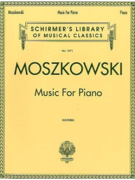 Moritz Moszkowski: Music For Piano (noty na sólo klavír)