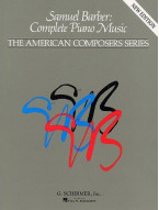 Samuel Barber: Complete Piano Music (noty na sólo klavír)