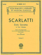 Domenico Scarlatti: Sixty Sonatas Volume Two (noty na sólo klavír)