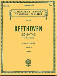 Ludwig Van Beethoven: Sonatas For The Piano Volume II (noty na sólo klavír)
