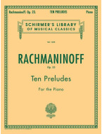 Sergei Rachmaninov: Ten Preludes For Piano Op.23 (noty na sólo klavír)