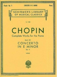 Frederic Chopin: Piano Concerto No.1 In E Minor Op.11 (noty na sólo klavír)