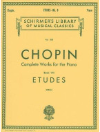Frederic Chopin: Complete Works For The Piano Book VIII Etudes (noty na sólo klavír)