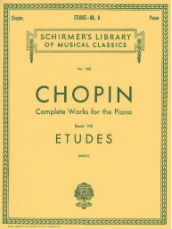 Frederic Chopin: Complete Works For The Piano Book VIII Etudes (noty na sólo klavír)