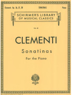 Muzio Clementi: Sonatinas For The Piano Op.36-38 (noty na sólo klavír)