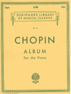 Frederic Chopin: Album For The Piano (noty na sólo klavír)