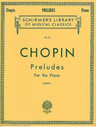 Frederic Chopin: Preludes For The Piano (noty na sólo klavír)