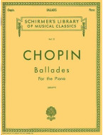 Frederic Chopin: Ballades (noty na sólo klavír)