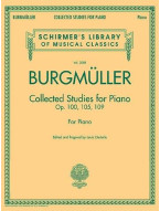 Johann Friedrich Burgmüller: Collected Studies For Piano - Op.100, Op.105, Op.109 (noty na sólo klavír)