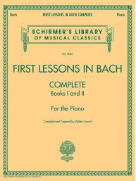 First Lessons In Bach - Complete (noty na sólo klavír)