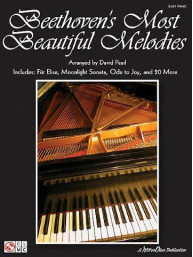 Beethoven's Most Beautiful Melodies (noty na sólo klavír)