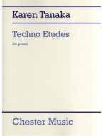 Karen Tanaka: Techno Etudes For Piano (noty na sólo klavír)