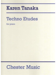 Karen Tanaka: Techno Etudes For Piano (noty na sólo klavír)