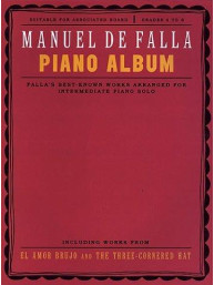 Manuel De Falla: Piano Album (noty na sólo klavír)