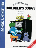 Chester's Easiest Children's Songs (noty na sólo klavír)