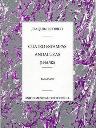 Joaquin Rodrigo: Cuatro Estampas Andaluzas Para Piano (noty na sólo klavír)