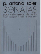 P. Antonio Soler: Sonatas Volume Five (noty na sólo klavír)