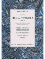 Espla Lirica Espanola Vol.2 Tonadas Antiguas Piano (noty na sólo klavír)