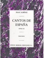 Albeniz Cantos De Espana Op.232 Complete Piano (noty na sólo klavír)