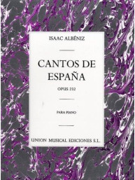 Albeniz Cantos De Espana Op.232 Complete Piano (noty na sólo klavír)