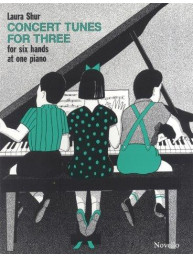 Laura Shur: Concert Tunes For Three (noty na sólo klavír)