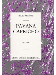 Albeniz Pavana Capricho Op.12 Piano (noty na sólo klavír)