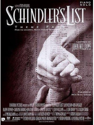Theme From Schindler's List (Schindlerův seznam - ústřední téma) (noty na sólo klavír)