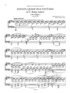 Ludwig Van Beethoven: Sonata No.14 In C# Minor Op.27 No.2 'Moonlight' (noty na sólo klavír)