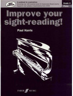 Paul Harris: Improve Your Sight-Reading! - Grade 4 Piano (2009 Edition) (noty na sólo klavír)