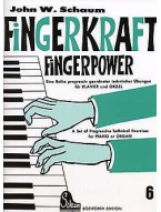 John W. Schaum: Fingerkraft Heft 6 (Fingerpower Book 6) (noty na sólo klavír)