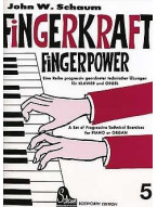 Schaum: Fingerkraft (Fingerpower) 5 (noty na sólo klavír)