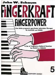 Schaum: Fingerkraft (Fingerpower) 5 (noty na sólo klavír)