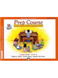 Alfred's Basic Piano Library: Prep Course Lesson Book Level A (noty na sólo klavír) (+audio)